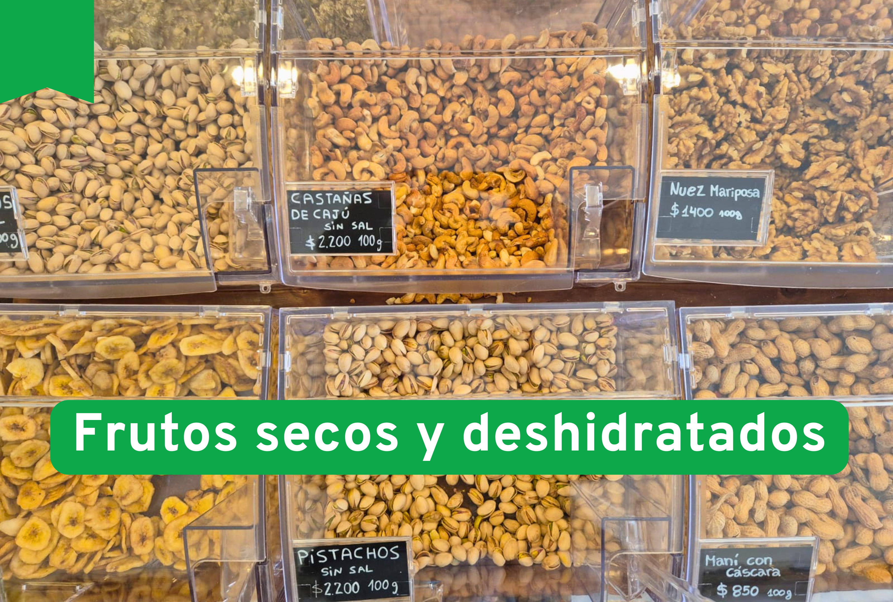 Frutos secos y deshidratados