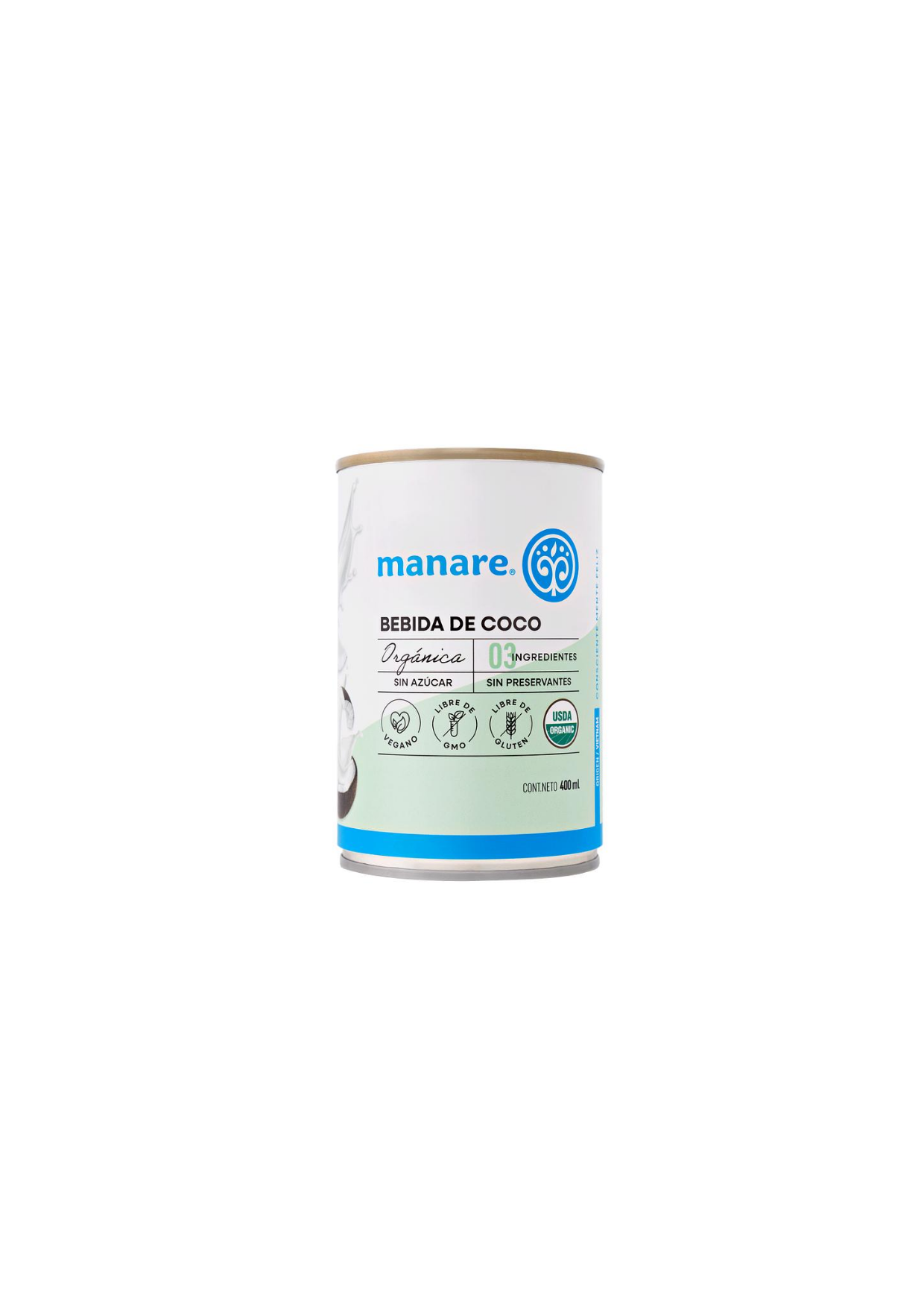 Bebida de Coco Orgánico 400cc