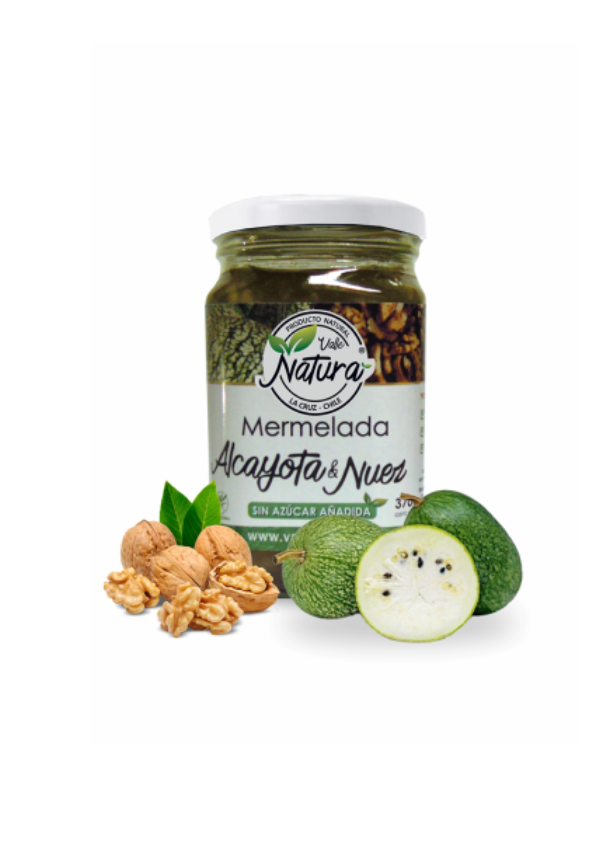 Mermelada de Alcayota y Nuez Sin Azúcar