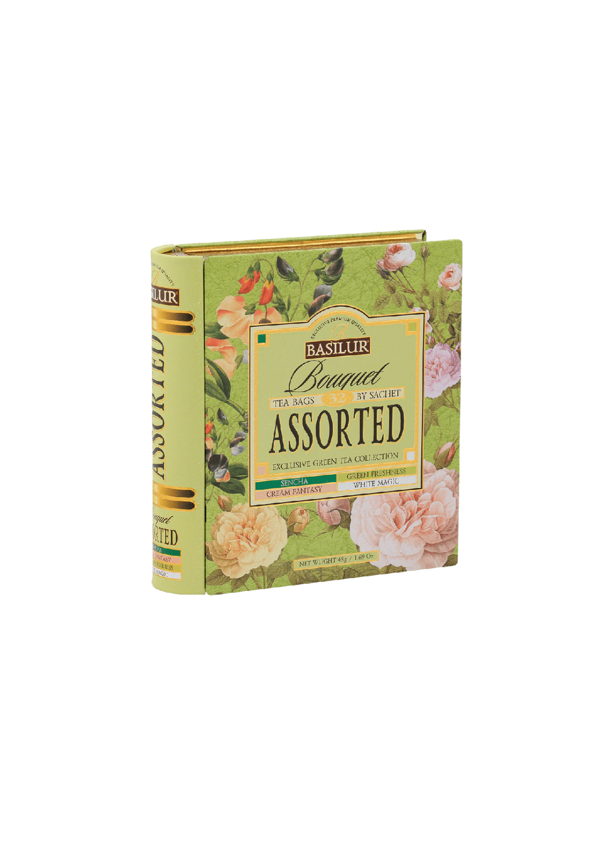 Tea Book Bouquet Assorted 32 bolsas  Basilur